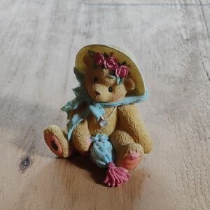 Cherished Teddies Yellow and Pink Figurine